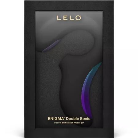 LELO - ENIGMA DOUBLE VIBRATEUR SONIC POINT G NOIR