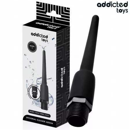 ADDICTED TOYS - NETTOYANT ANAL AVEC ADAPTATEUR UNIVERSEL MODÈLE 1