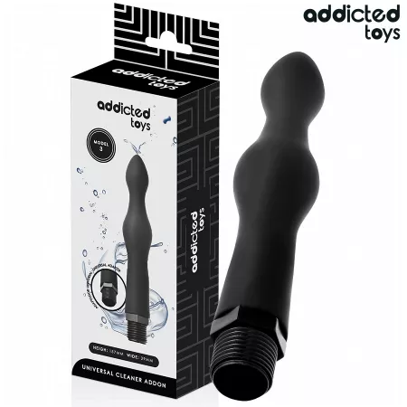 ADDICTED TOYS - NETTOYEUR ANAL AVEC ADAPTATEUR UNIVERSEL MODÈLE 3