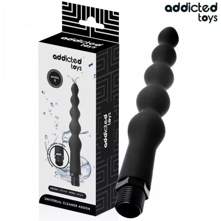 ADDICTED TOYS - NETTOYEUR ANAL AVEC ADAPTATEUR UNIVERSEL MODÈLE 5