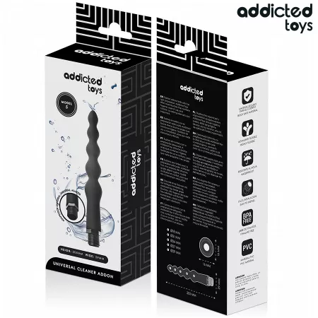 ADDICTED TOYS - NETTOYEUR ANAL AVEC ADAPTATEUR UNIVERSEL MODÈLE 5