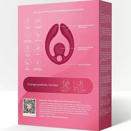 SNAIL VIBE - GIZI DUO STIMULATEUR POUR COUPLES T&Eacute;L&Eacute;COMMANDE BOURGOGNE