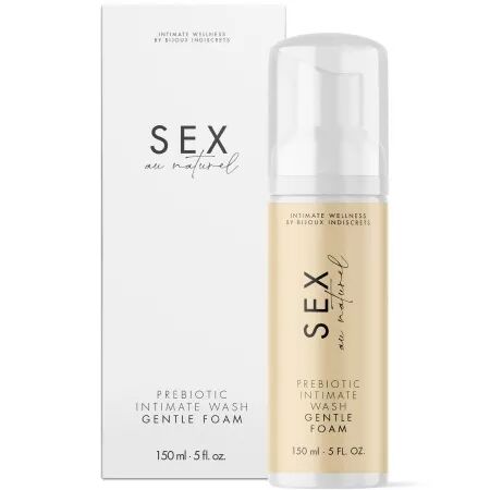 BIJOUX INDISCRETS - SEX AU NATUREL Gel intime pr&eacute;biotique avec mousse 150 ml