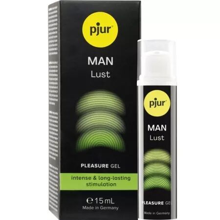 PJUR - MAN LUST PLEASURE GEL STIMULATION INTENSE ET LONGUE DUR&Eacute;E 15 ML