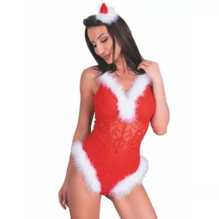 LIVCO CORSETTI FASHION - NAUGHTY SANTA LC 90706 BODY DE NO&Euml;L L/XL