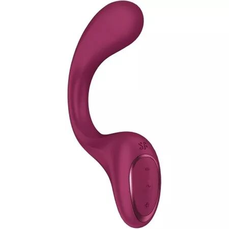 SATISFYER - G FOR GODDESS 2 BOUTEILLE VIBRATEUR LAPIN BORDEAUX