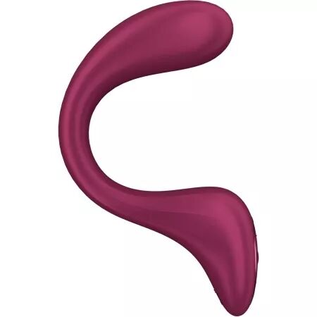 SATISFYER - G FOR GODDESS 2 BOUTEILLE VIBRATEUR LAPIN BORDEAUX