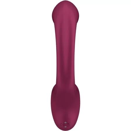 SATISFYER - G FOR GODDESS 2 BOUTEILLE VIBRATEUR LAPIN BORDEAUX