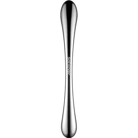 SATISFYER - COSMIC CREST 1 GODEMICHET DOUBLE EXTR&Eacute;MIT&Eacute; EN ACIER INOXYDABLE