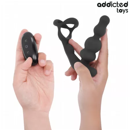 ADDICTED TOYS - MASSEUR DE PROSTATE ROTATIF &Agrave; T&Eacute;L&Eacute;COMMANDE