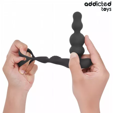 ADDICTED TOYS - MASSEUR DE PROSTATE ROTATIF &Agrave; T&Eacute;L&Eacute;COMMANDE