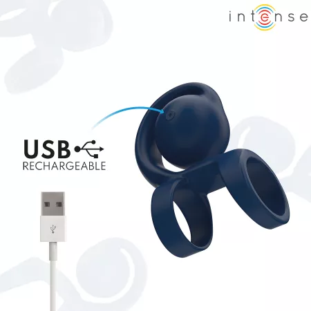 INTENSE - TYSON COCK RING AVEC BOULE VIBRANTE &Oslash; 3,2 CM