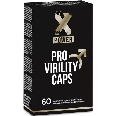 XPOWER - CAPSULES DE VIRILIT&Eacute; PROFESSIONNELLES 60 UNIT&Eacute;S