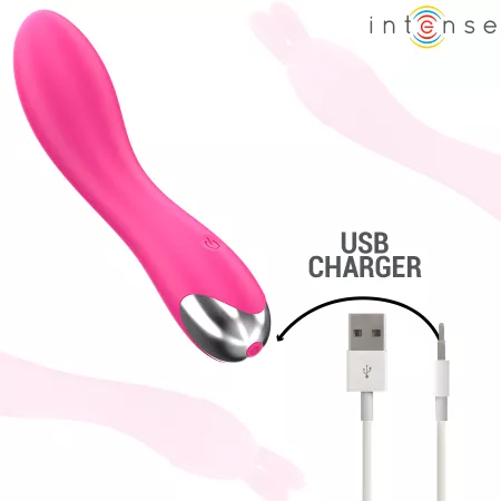 INTENSE - VIBRATEUR &Agrave; T&Ecirc;TES INTERCHANGEABLES CHER