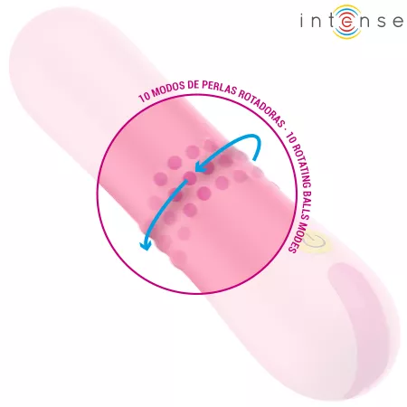 INTENSE - BARBARA VIBRATEUR &Agrave; BILLE ROULANTE