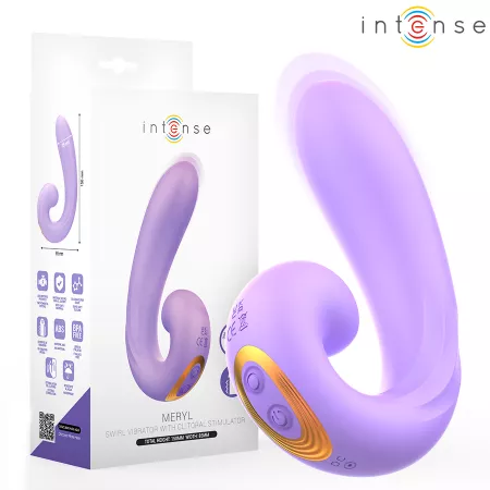 INTENSE - STIMULATEUR DE CLITORIS &Agrave; DOUBLE VIBRATION MERYL