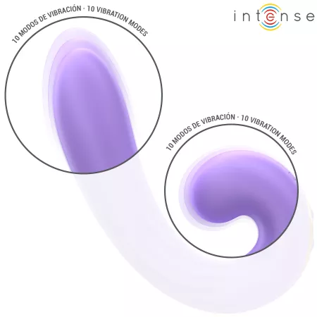 INTENSE - STIMULATEUR DE CLITORIS &Agrave; DOUBLE VIBRATION MERYL