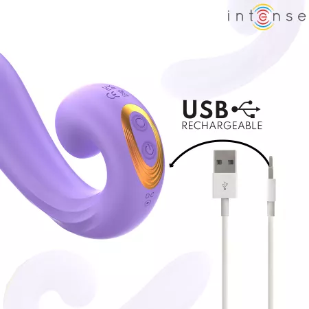 INTENSE - STIMULATEUR DE CLITORIS &Agrave; DOUBLE VIBRATION MERYL
