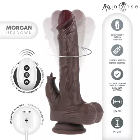 MR INTENSE - P&Eacute;NIS R&Eacute;ALISTE MORGAN T&Eacute;L&Eacute;COMMAND&Eacute; 23 CM -O- 3,5 CM