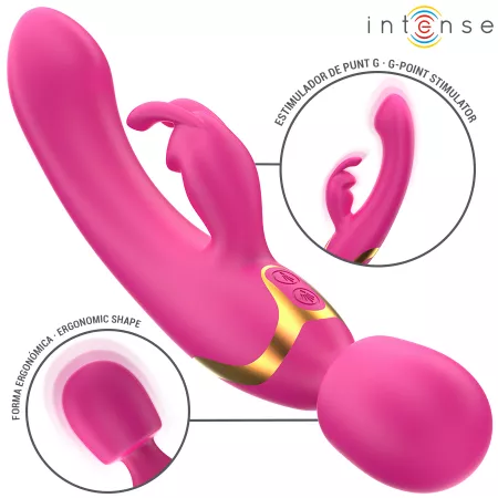 INTENSE - WINONA DOUBLE VIBRATEUR LAPIN & BAGUETTE