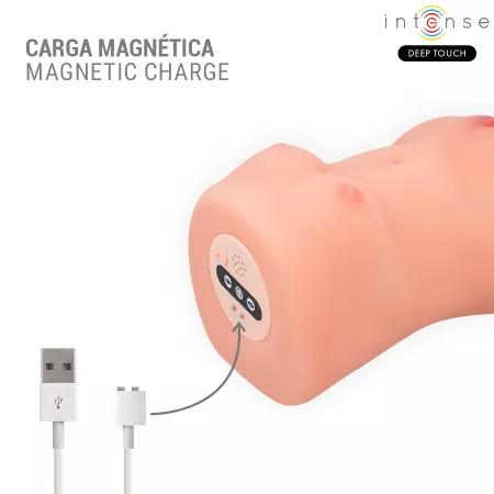 INTENSE DEEP TOUCH - VIBRATEUR ET MASTURBATEUR &Agrave; SUCCION CATHERINE AVEC VOIX