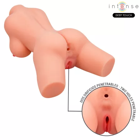 INTENSE DEEP TOUCH - JESSE TORSO DOUBLE MASTURBATEUR VAGIN & ANO