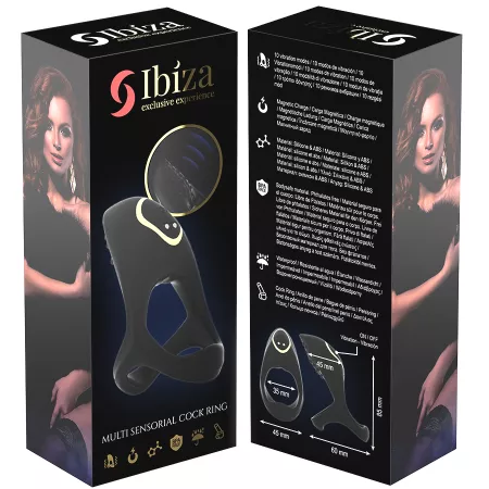 IBIZA - ANNEAU P&Eacute;NIS MULTISENSORIEL