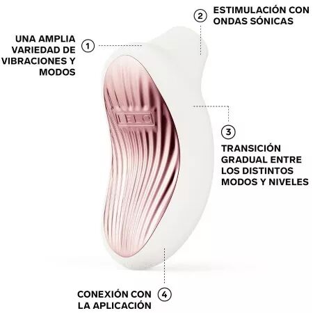 LELO - SONA 3 CR&Egrave;ME DE MASSAGE CLITORAL SONIC