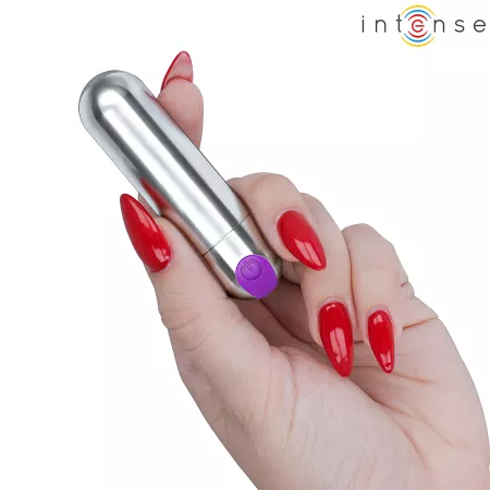 INTENSE - KAREN MINI VIBRANTE RECHARGEABLE ARGENT