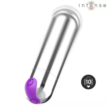 INTENSE - KAREN MINI VIBRANTE RECHARGEABLE ARGENT