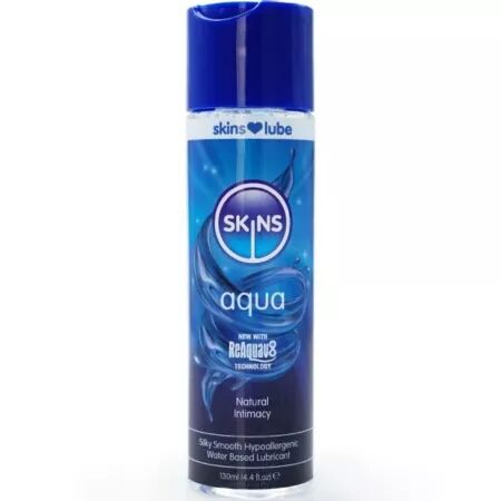 SKINS - AQUA LUBRIFIANT &Agrave; BASE D'EAU 130 ML