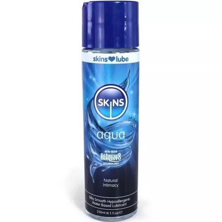 SKINS - AQUA LUBRIFIANT &Agrave; BASE D'EAU 250 ML