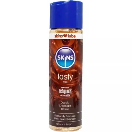 SKINS - LUBRIFIANT &Agrave; BASE D'EAU DOUBLE CHOCOLAT 130 ML