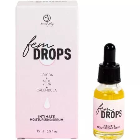 SECRETPLAY - FEM DROPS S&Eacute;RUM HYDRATANT INTIME 15 ML