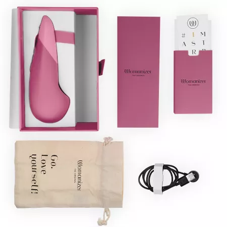 WOMANIZER - VIBRATEUR SILENCIEUX VIBE LAY-ON ROSE FOYER