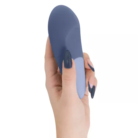 WOMANIZER - VIBE LAY-ON VIBRATEUR SILENCIEUX BLEU FONC&Eacute;