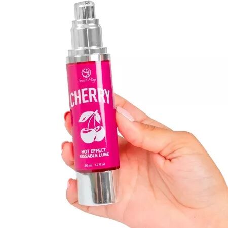 SECRETPLAY - LUBRIFIANT CHAUFFANT &Agrave; LA CERISE 50 ML