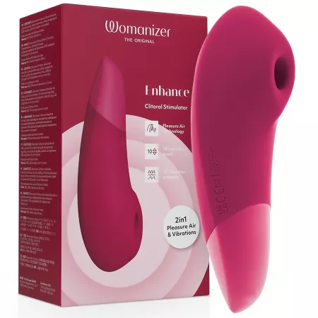WOMANIZER - STIMULATEUR CLITORIAL AM&Eacute;LIORANT ROSE VIBRANT