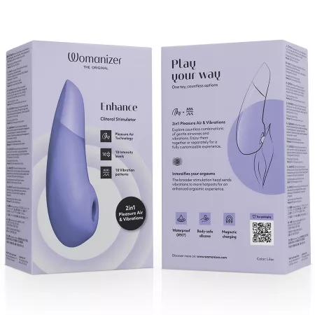 WOMANIZER - STIMULATEUR CLITORIAL AM&Eacute;LIORANT LILAS