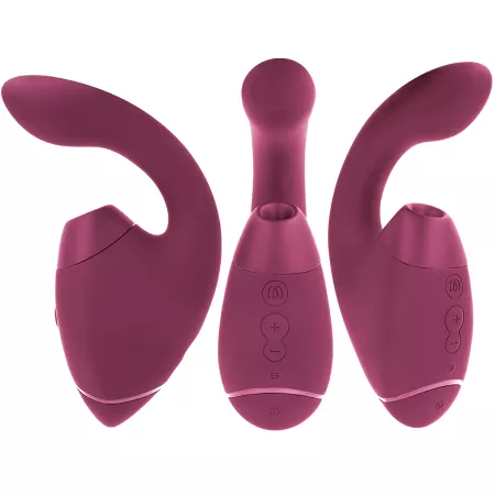 WOMANIZER - DUO NEXT STIMULATEUR CLITORIAL ET DE POINT G DOUBLE ROSE FOYER