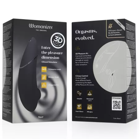 WOMANIZER - STIMULATEUR CLITORIAL NOIR