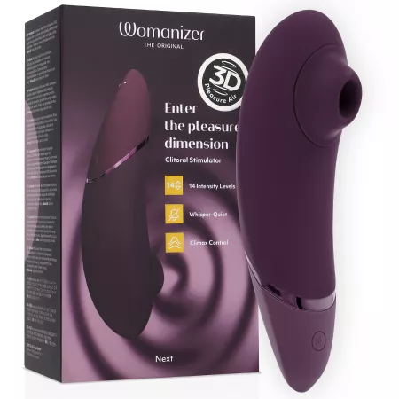 WOMANIZER - STIMULATEUR CLITORIAL SUIVANT VIOLET FONC&Eacute;