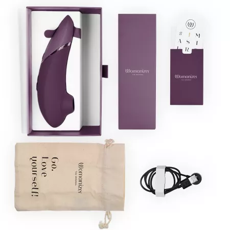 WOMANIZER - STIMULATEUR CLITORIAL SUIVANT VIOLET FONC&Eacute;