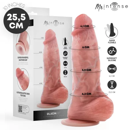 MR INTENSE - GODEMICHET EN SILICONE SPENCER GRAND P&Eacute;NIS 25,5 CM -&Oslash;- 6,2 CM