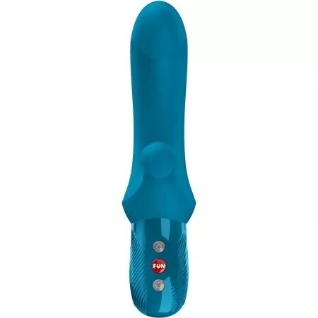 FUN FACTORY - PULSATEURS DE LAPIN &Agrave; COURBE BI STRONIC AQUAMARINE