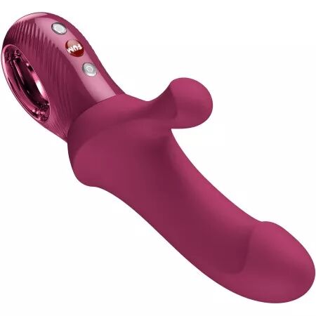 FUN FACTORY - BI STRONIC CURVE THRUSTING RABBIT PULSATORS ROUGE VIN