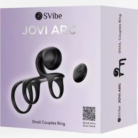 SNAIL VIBE - JOVI ARC ANNEAU DE COUPLE AVEC T&Eacute;L&Eacute;COMMANDE NOIRE