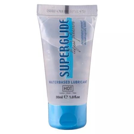 CHAUD - SUPERGLIDE LIQUID PLEASURE LUBRIFIANT &Agrave; BASE D'EAU 30 ML