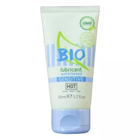 HOT - BIO LUBRIFIANT &Agrave; BASE D'EAU SENSITIV 50 ML