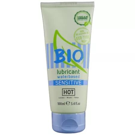 HOT - BIO LUBRIFIANT &Agrave; BASE D'EAU SENSITIV 100 ML